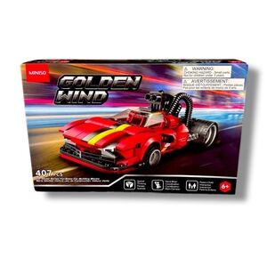 MINISO Minicity Golden Wind Car Model Series 407 Pieces